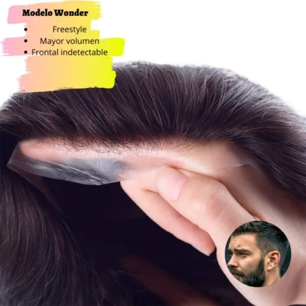 Prótesis capilar modelo Wonder