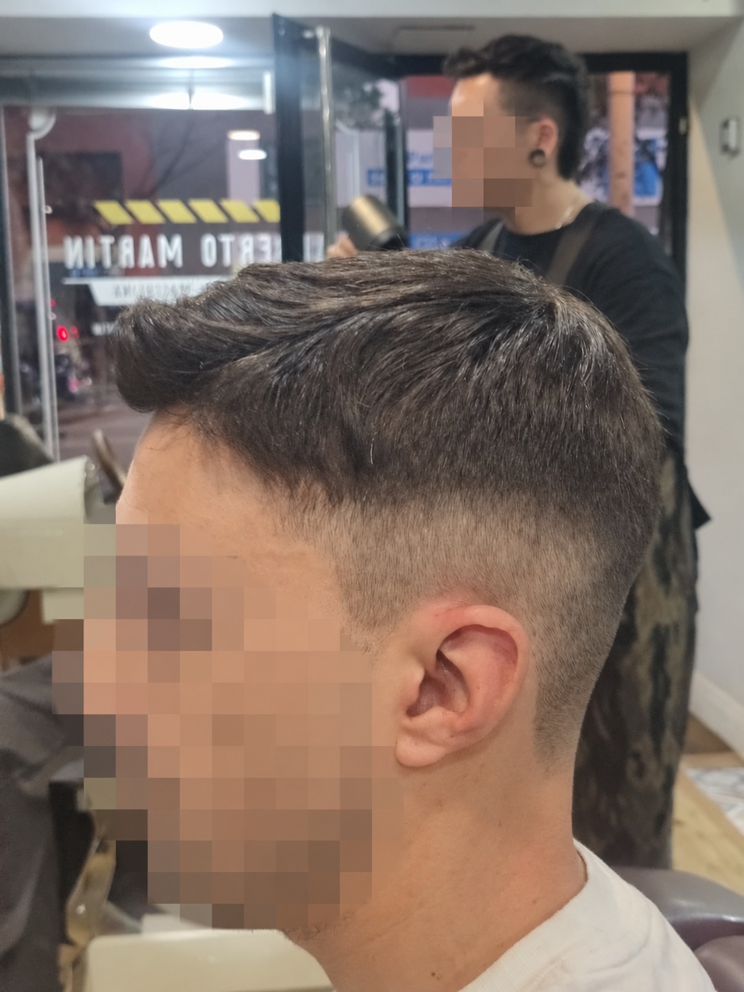 Perfil y degradado en fotografía facilitada por My Special Hair.